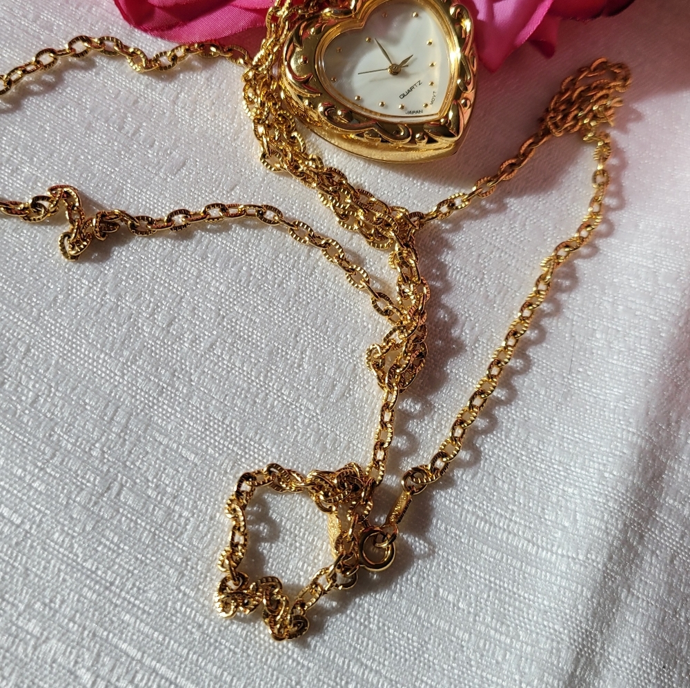 long watch necklace